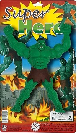Boneco Super Hero Verde