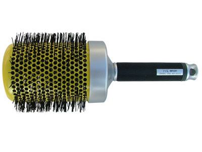 Escovas térmica em cerâmica amarela com cerdas ionizadas e anti estáticas Cód. CIR 80