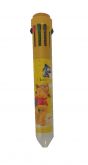 Caneta 10 cores Pooh