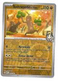 Pokemon Sudowoodo do Ethan Reverse Foil Escarlate e Violeta Rivais Predestinados
