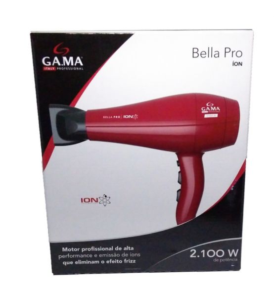 Secador GA.MA Bella Pro Ion  2100W