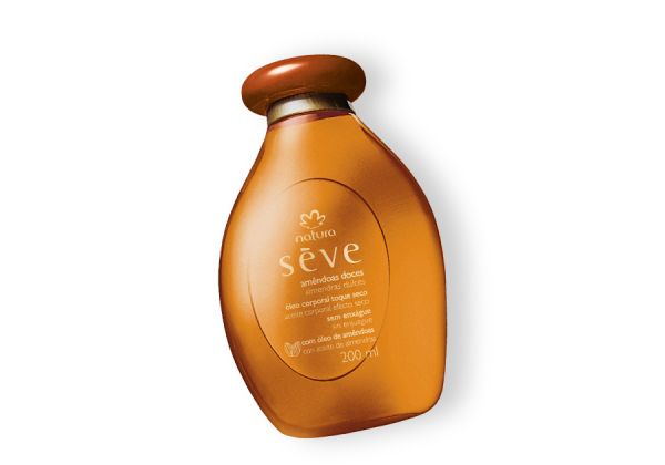 Óleo Desodorante Corporal Toque Seco Amêndoas Doces Sève - 200ml