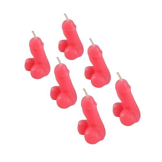 VELA DECORATIVA AROMATIZADA EM FORMATO DE PÊNIS BRASIL FETICHE