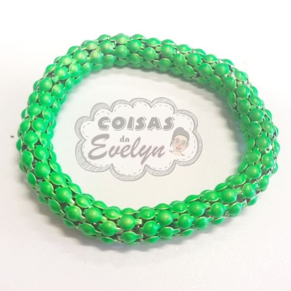 Pulseira Cobrinha - Verde