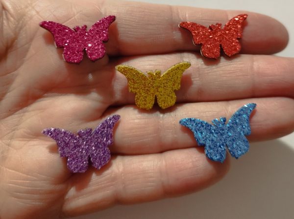 Borboleta Colorida (120 Adesivos)