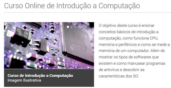 Curso Online de Introdução a Computação