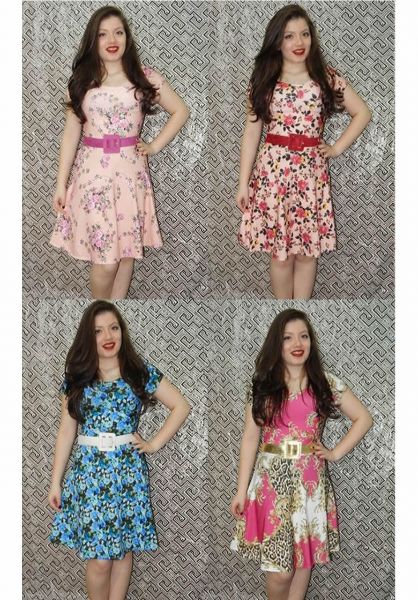 vestido bengaline ref:0044