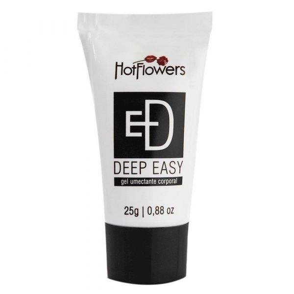 DEEP EASY ANESTÉSICO BISNAGA PRETA 25G HOT FLOWERS