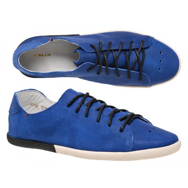 OSKLEN HANDMADE COURO RESINADO AZUL