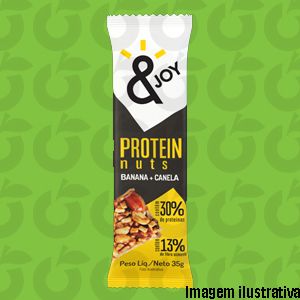 Barra Protein Nuts Banana e Canela 12x35g Agtal