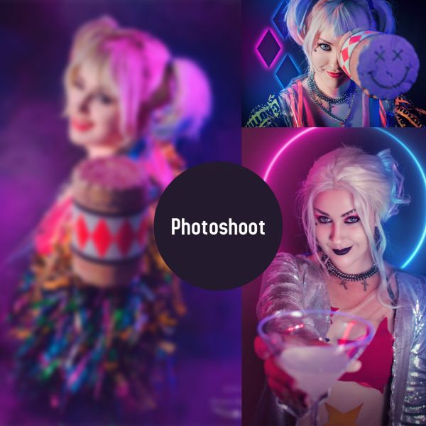 3x Prints 10x15 - Harley Queen Birds of Prey