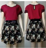 BLUSA EM VISCOSE COM MANGAS EM VIÉS