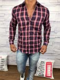 Camisa Xadrez Burberry      Marca: Burberry     REF. CXB05