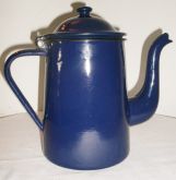 Bule louça ágata azul - BU010