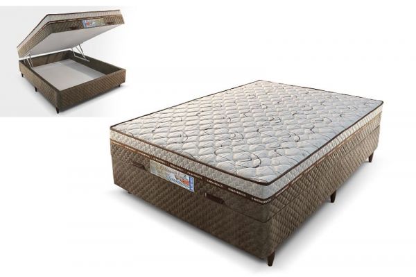 Colchobox Bau Casal Golden 138x188x50 Rondomoveis