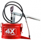 Bomba Manual para Graxa 4kg Vermelho HL-4 HYDRONLUBZ-8487