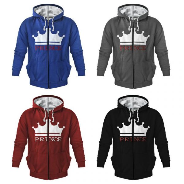 MOLETOM OFF PRINCE (ZIPER) -TAMANHO