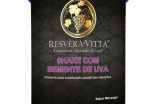 Shake de Uva  (Sabor Morango)