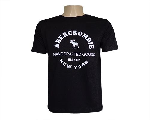Camisa Abercrombie & Fitch Preta