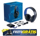 Headset Gold 7.1 Wireless Stereo Ps3 Ps4 Ps Vita Pc