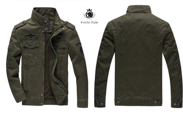JAQUETA militar EXÉRCITO LUXO