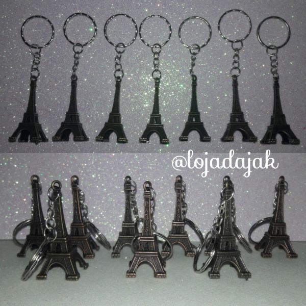 Chaveiros Torre Eiffel