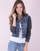 Blusa jeans regata