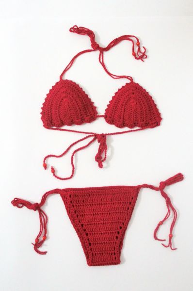 Biquíni de Crochê fio duplo