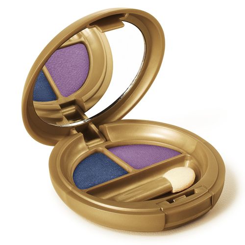 Duo de Sombras Jequiti Aviva Roxo e Azul Petróleo, 2,4g