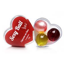 BOLINHA SEXY BALL LUV 3 UNIDADES