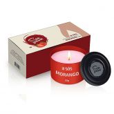 Vela Hidratante Beijável Gourmet Morango - 50g