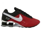 Tênis Nike Shox Deliver Preto e Vermelho MOD:14044