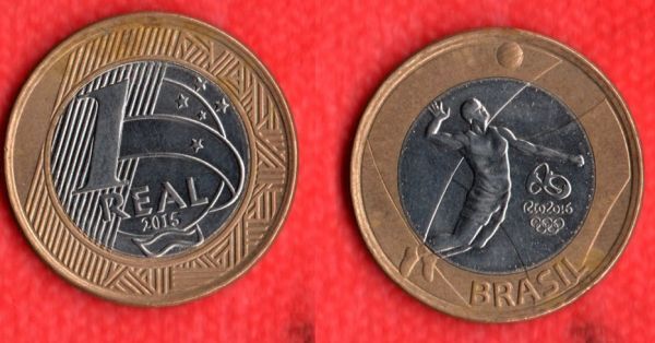 OLP571 - Moeda Olimpica VOLEI