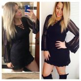 Vestido Tricô
