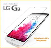 Película De Vidro Temperado Antishoque Impacto Risco Lg G3