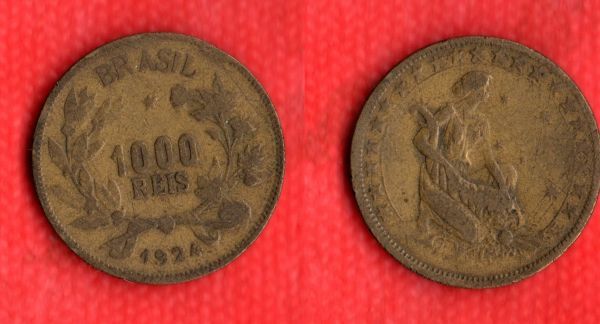 V128-7 - 1$000 1924 -Tiragem 9.354.000