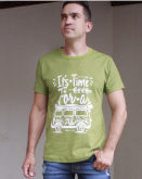 Camisetas Masculinas Gola Redonda
