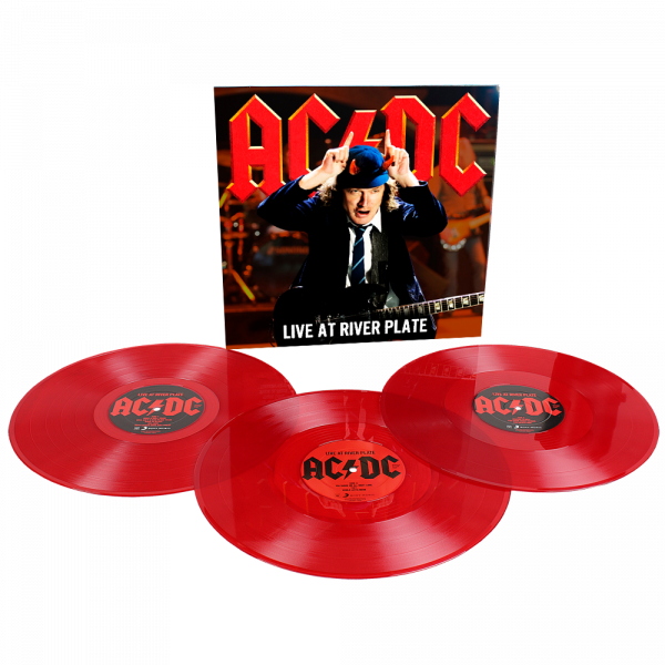 AC/DC - Live At River Plate (03 Red Lp's • Importado)
