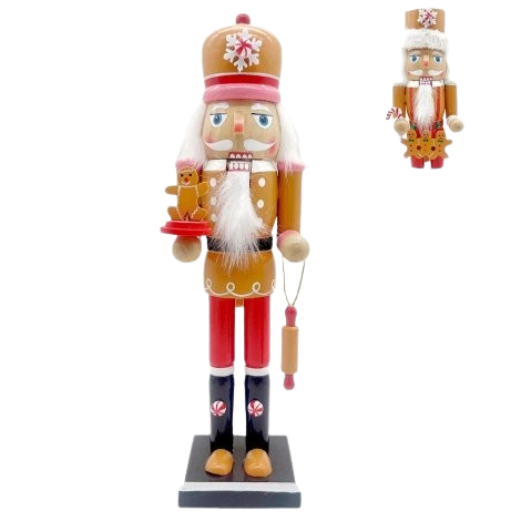 Papai noel 30cm. biscoito