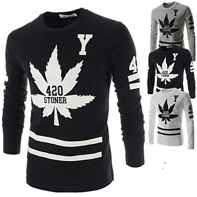 Men's Casual Fashion T-Shirt #02550124