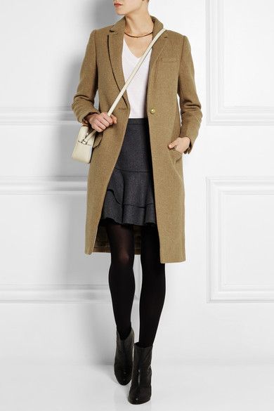 J.CREW Collection Harris Tweed wool coat