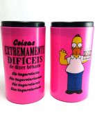 porta Latão 473ml (Rosa)