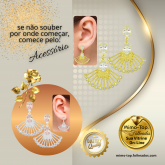 SemiJóias folheados Top