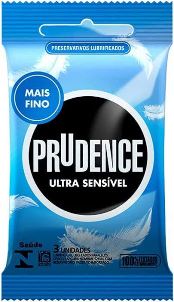 PRUDENCE ULTRA SENSÍVEL  3 UNIDADES