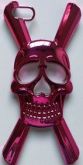 CASE CAVEIRA ROSA PARA IPHONE 5 E 5S