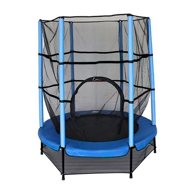 Cama Elástica Infantil 1,4m Azul DCasa