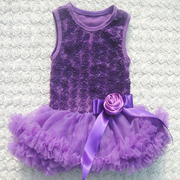 Bebê Chiffon vestido de princesa