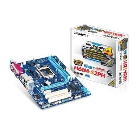 Placa Mãe Gigabyte P/ Intel Ga-h61m-s2ph Lga 1155