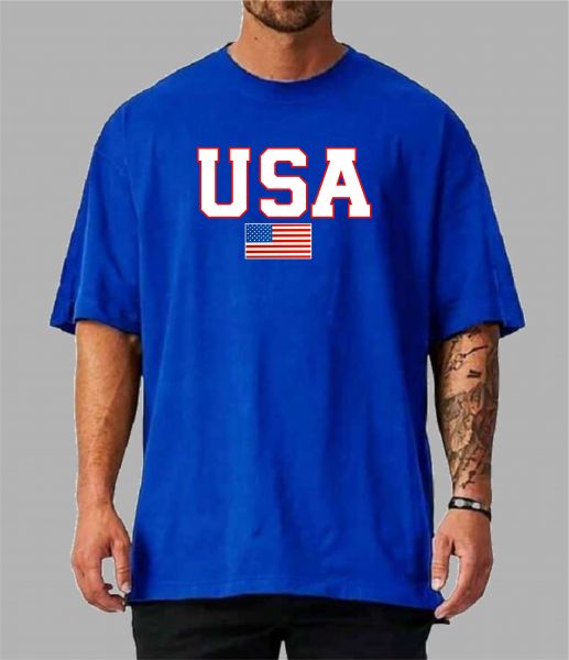 Camiseta Oversized USA Estados Unidos
