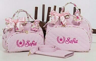 Kit de bolsas de Maternidade Personalizadas 4 Peças